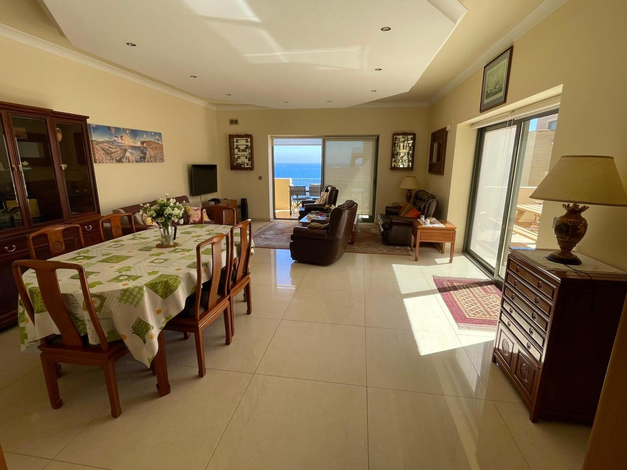 Spacious Luxurious Apartment With Seaview Mellieħa Zimmer foto